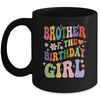 Brother Of The Birthday Girl Groovy Party 1st Birthday Girl Mug | siriusteestore