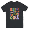 Brother Of The Birthday Girl Groovy Party 1st Birthday Girl Youth Shirt | siriusteestore