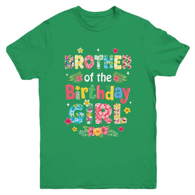 Brother Of The Birthday Girl Hawaii Family Party Decor Youth Shirt | siriusteestore