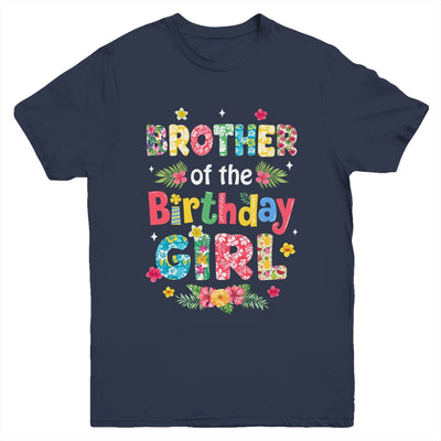 Brother Of The Birthday Girl Hawaii Family Party Decor Youth Shirt | siriusteestore