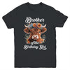 Brother Of The Birthday Girl Highland Cow Farm Family Youth Shirt | siriusteestore