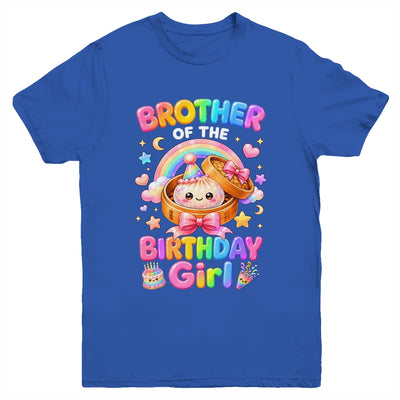 Brother Of The Birthday Girl Kawaii Dumpling Squishy Family Youth Shirt | siriusteestore