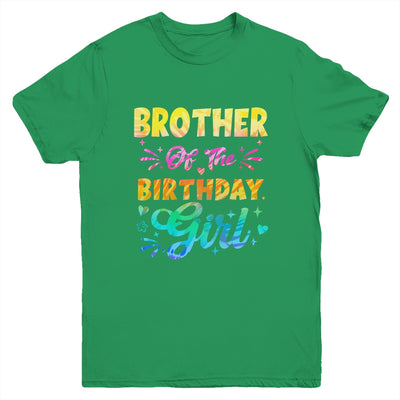 Brother Of The Birthday Girl Tie Dye 1st Birthday Family Youth Shirt | siriusteestore