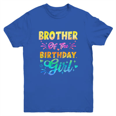 Brother Of The Birthday Girl Tie Dye 1st Birthday Family Youth Shirt | siriusteestore