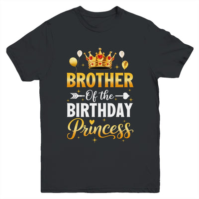 Brother Of The Birthday Princess Birthday Girl Family Kid Youth Shirt | siriusteestore