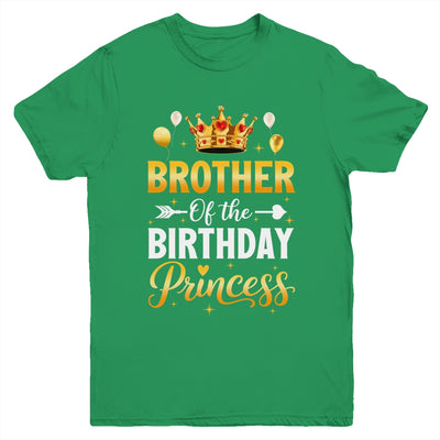Brother Of The Birthday Princess Birthday Girl Family Kid Youth Shirt | siriusteestore