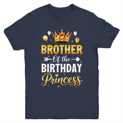 Brother Of The Birthday Princess Birthday Girl Family Kid Youth Shirt | siriusteestore