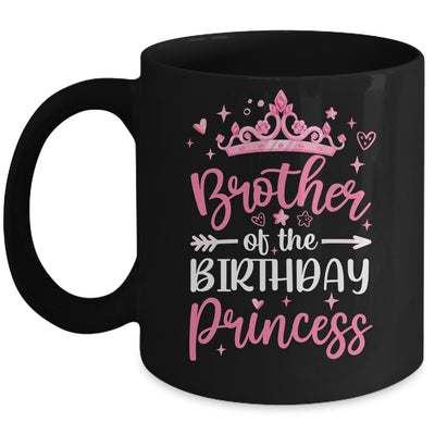 Brother Of The Birthday Princess Birthday Girl Kid Family Mug | siriusteestore