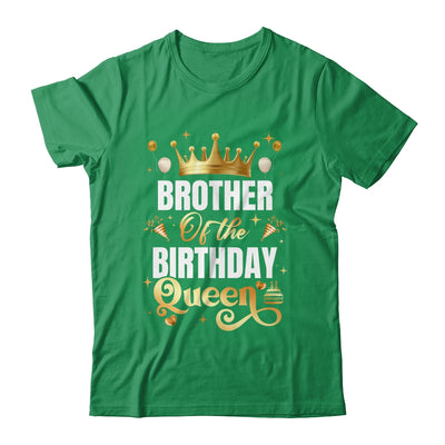 Brother Of The Birthday Queen Funny Matching Birthday Party Shirt & Hoodie | siriusteestore