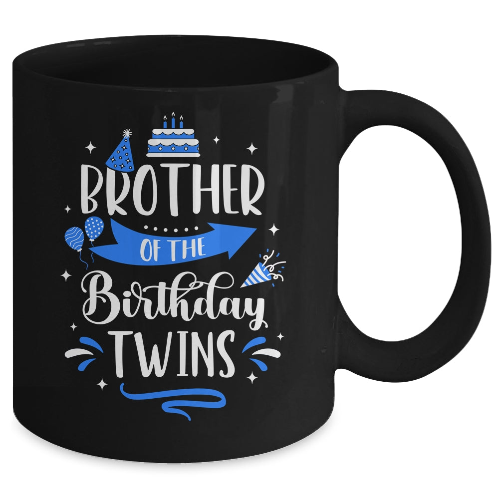 Brother Of The Birthday Twins Twin Celebrate Cute Matching Mug | siriusteestore
