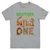 Brother Of The Birthday Wild One Safari Birthday Boy Family Youth Shirt | siriusteestore
