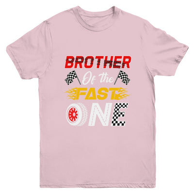 Brother Of The Fast One 1st Birthday Race Car Family Youth Shirt | siriusteestore