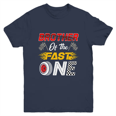 Brother Of The Fast One 1st Birthday Race Car Family Youth Shirt | siriusteestore