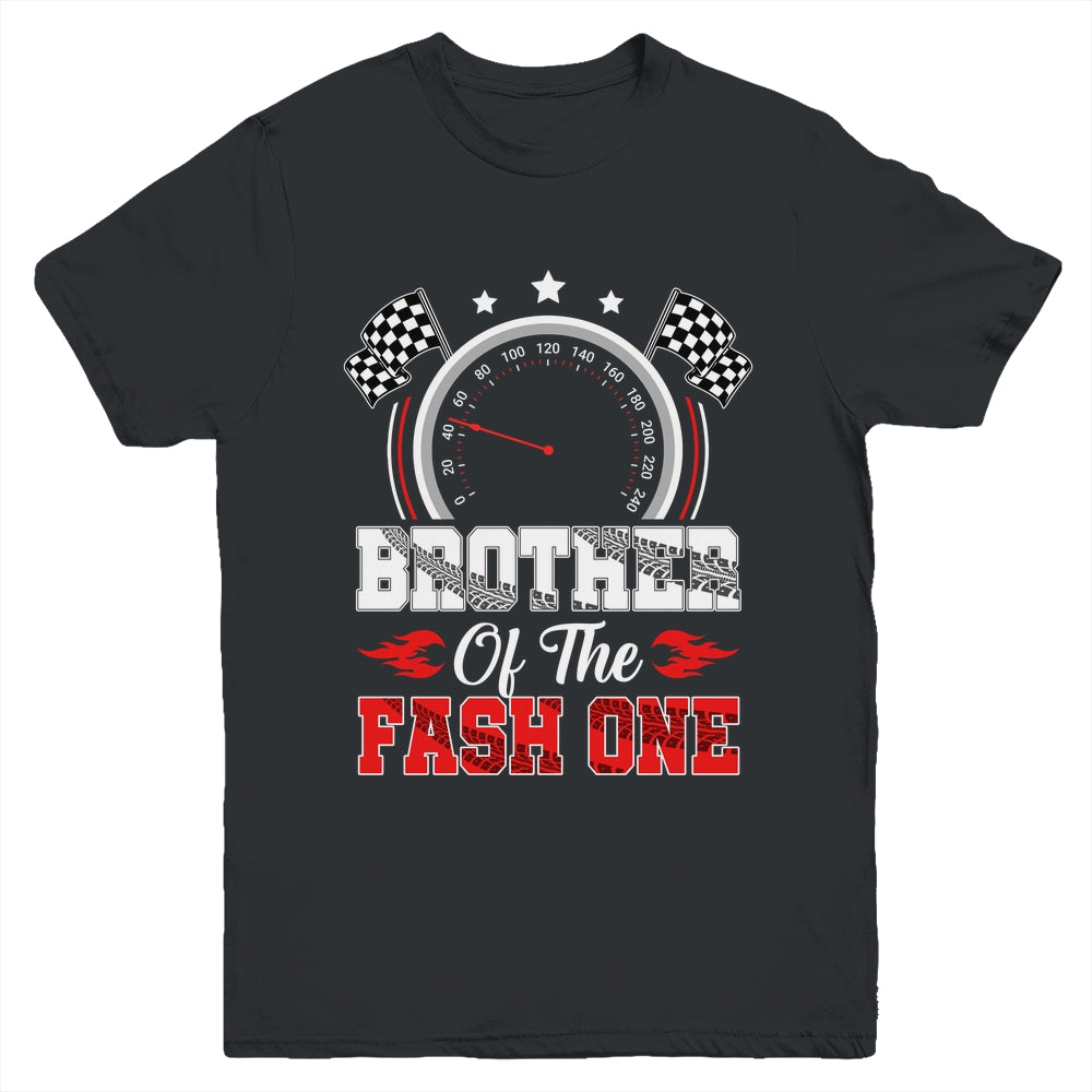 Brother Of The Fast One 1st Birthday Racing Car Family Youth Shirt | siriusteestore
