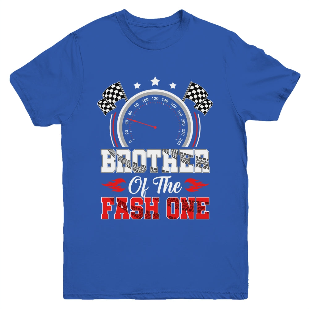 Brother Of The Fast One 1st Birthday Racing Car Family Youth Shirt | siriusteestore