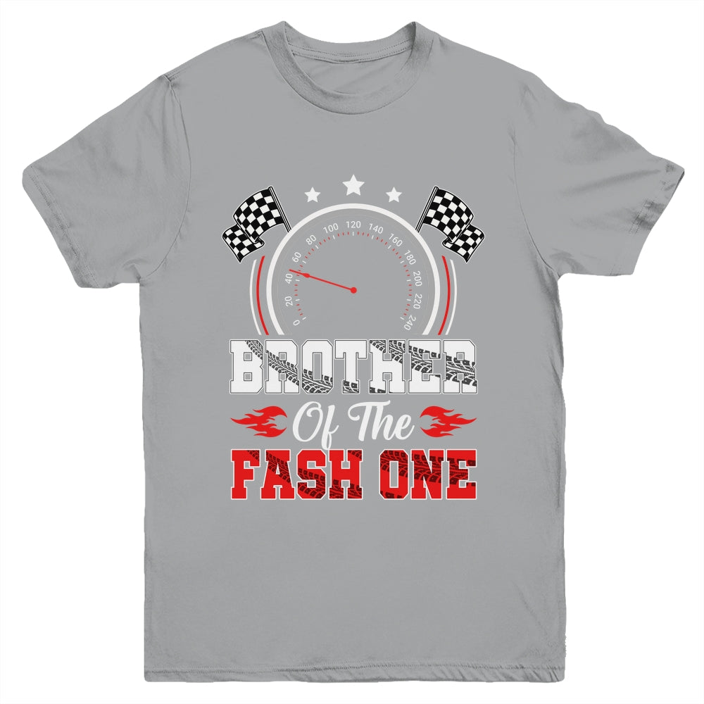 Brother Of The Fast One 1st Birthday Racing Car Family Youth Shirt | siriusteestore