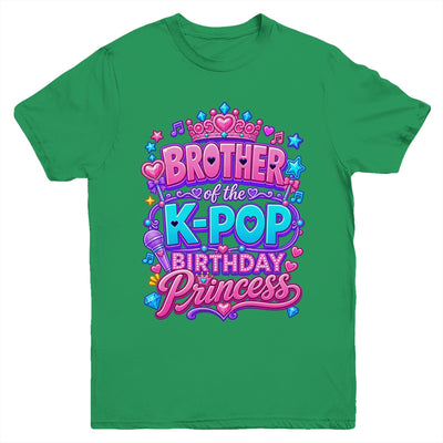Brother Of The K-Pop Birthday Princess Korean Music Lovers Youth Shirt | siriusteestore
