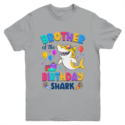 Brother Of The Shark Birthday Family Matching Party Kids Youth Shirt | siriusteestore