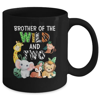 Brother Of The Wild And Two Zoo Theme Birthday Safari Mug | siriusteestore