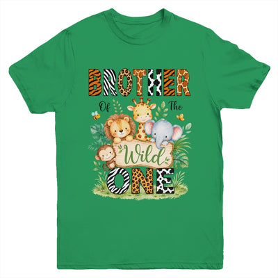 Brother Of The Wild One First Birthday Boy Jungle Safari Youth Shirt | siriusteestore