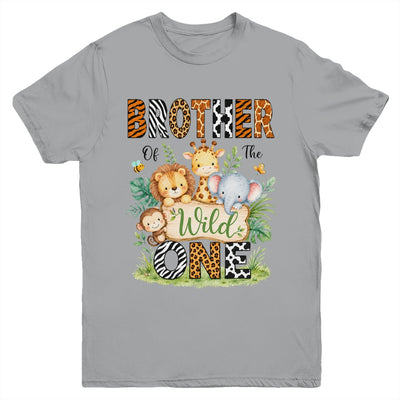 Brother Of The Wild One First Birthday Boy Jungle Safari Youth Shirt | siriusteestore