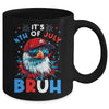 Bruh 4th Of July Boys Kids Fourth Of July Bald Eagle Mug | siriusteestore
