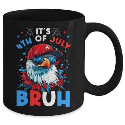 Bruh 4th Of July Boys Kids Fourth Of July Bald Eagle Mug | siriusteestore