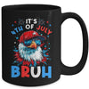 Bruh 4th Of July Boys Kids Fourth Of July Bald Eagle Mug | siriusteestore