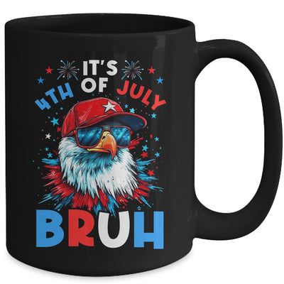 Bruh 4th Of July Boys Kids Fourth Of July Bald Eagle Mug | siriusteestore