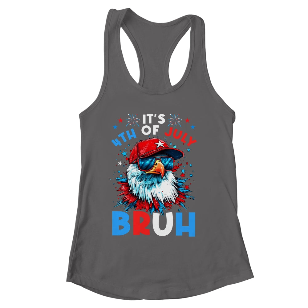Bruh 4th Of July Boys Kids Fourth Of July Bald Eagle Shirt & Tank Top | siriusteestore
