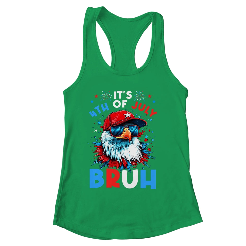 Bruh 4th Of July Boys Kids Fourth Of July Bald Eagle Shirt & Tank Top | siriusteestore