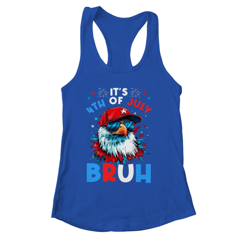 Bruh 4th Of July Boys Kids Fourth Of July Bald Eagle Shirt & Tank Top | siriusteestore