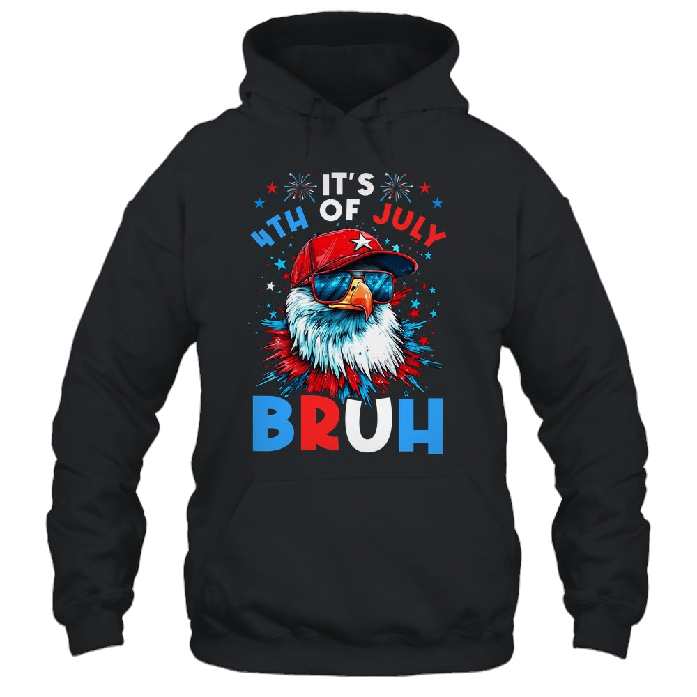 Bruh 4th Of July Boys Kids Fourth Of July Bald Eagle Shirt & Tank Top | siriusteestore