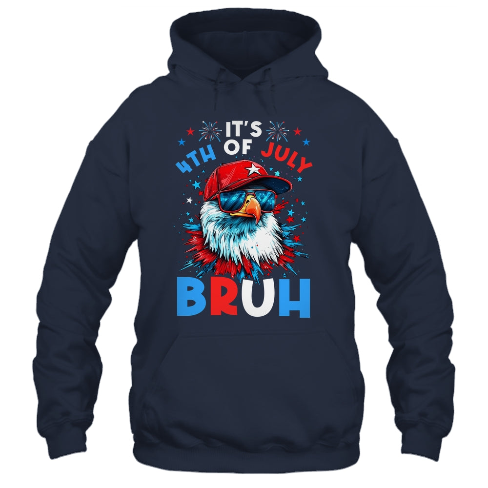 Bruh 4th Of July Boys Kids Fourth Of July Bald Eagle Shirt & Tank Top | siriusteestore
