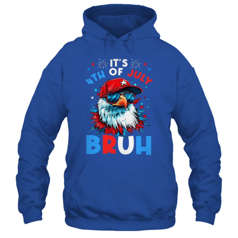 Bruh 4th Of July Boys Kids Fourth Of July Bald Eagle Shirt & Tank Top | siriusteestore