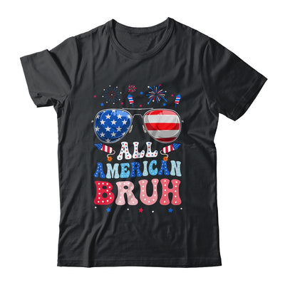 Bruh 4th Of July Patriotic Funny For Boys Girls Groovy Shirt & Tank Top | siriusteestore