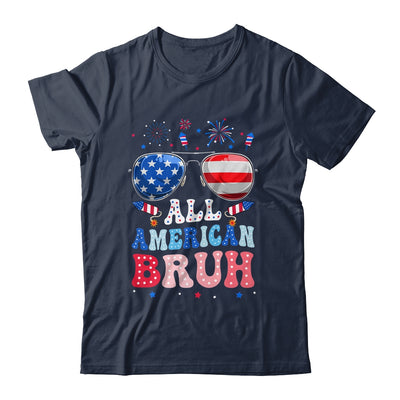 Bruh 4th Of July Patriotic Funny For Boys Girls Groovy Shirt & Tank Top | siriusteestore