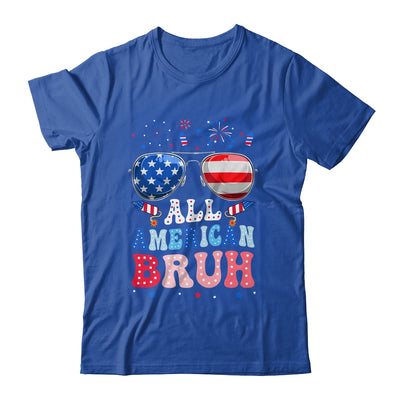 Bruh 4th Of July Patriotic Funny For Boys Girls Groovy Shirt & Tank Top | siriusteestore