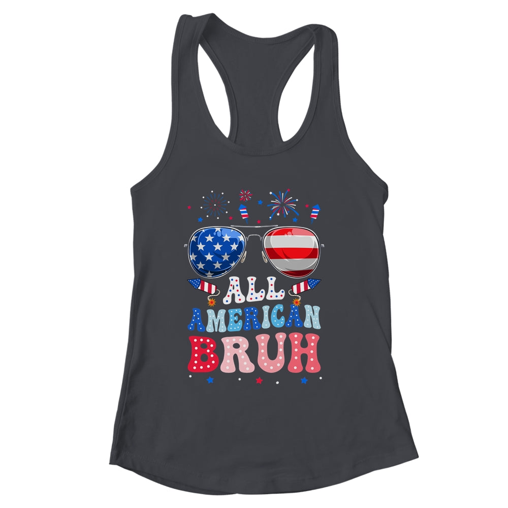 Bruh 4th Of July Patriotic Funny For Boys Girls Groovy Shirt & Tank Top | siriusteestore