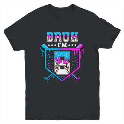 Bruh 5th Birthday Boy Baseball Ice Cream Drip 5 Years Old Boy Youth Shirt | siriusteestore
