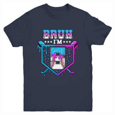 Bruh 5th Birthday Boy Baseball Ice Cream Drip 5 Years Old Boy Youth Shirt | siriusteestore