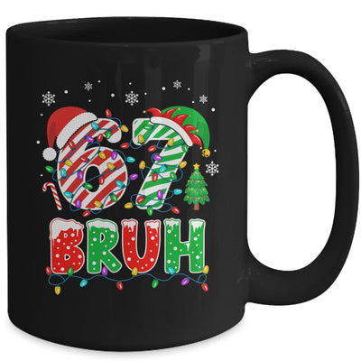 Bruh 67 Six Seven 6 7 Meme Christmas Funny Boy Girl Kids Mug | siriusteestore