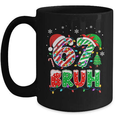 Bruh 67 Six Seven 6 7 Meme Christmas Funny Boy Girl Kids Mug | siriusteestore