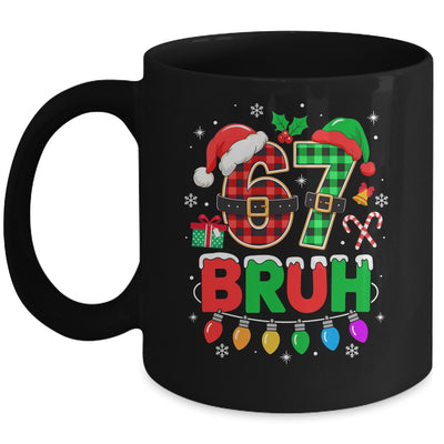 Bruh 67 Six Seven 6 7 Meme Christmas Funny Kids Boy Girl Mug | siriusteestore
