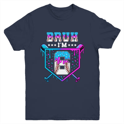 Bruh 6th Birthday Boy Baseball Ice Cream Drip 6 Years Old Boy Youth Shirt | siriusteestore