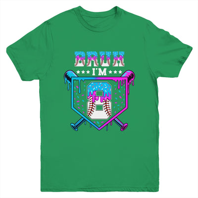 Bruh 8th Birthday Boy Baseball Ice Cream Drip 8 Years Old Boy Youth Shirt | siriusteestore