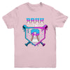 Bruh 8th Birthday Boy Baseball Ice Cream Drip 8 Years Old Boy Youth Shirt | siriusteestore