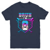 Bruh 8th Birthday Boy Baseball Ice Cream Drip 8 Years Old Boy Youth Shirt | siriusteestore