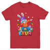 Bruh Dab Bunny Easter Funny Kids Boys Girls Mens Easter Youth Shirt | siriusteestore