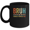 Bruh Formerly Known As Dad Funny Father's Day For Dad Retro Mug | siriusteestore